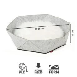 Canadian Cat Company Filz-Katzenkorb Zoey Hellgrau -Tierbedarfs Rabatt Geschäft 01ec841dcfe669571cc011fbbd3213419a0a2949 1360974 de DE a887002226ce079a5fed917903c81c81e00ca7e6iewtNo