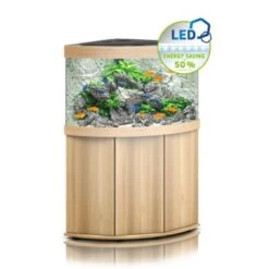 JUWEL Trigon 190 LED SBX Helles Holz