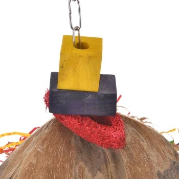 HappyBird Papageienspielzeug Coconut Fun I 5 HappyBird Papageienspielzeug Coconut Fun I – Bild 3