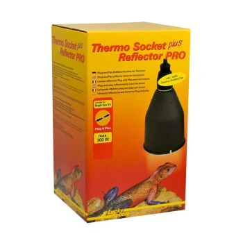 Lucky Reptile Thermo Socket + Reflector PRO Klein Schwarz 3 Lucky Reptile Thermo Socket + Reflector PRO Klein Schwarz