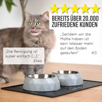 KaraLuna Napfunterlage Aus Silikon 60x40 Cm Eckig Schwarz 8 KaraLuna Napfunterlage Aus Silikon 60x40 Cm Eckig Schwarz – Bild 6