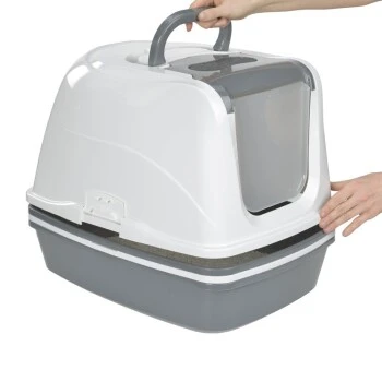 AniOne Geschlossene Sieb-Toilette Clean Cat M 8 AniOne Geschlossene Sieb-Toilette Clean Cat M – Bild 6