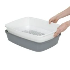 AniOne Geschlossene Sieb-Toilette Clean Cat M 18 AniOne Geschlossene Sieb-Toilette Clean Cat M -Tierbedarfs Rabatt Geschäft 16d5eed8ba04fe464939f277f613f934cd2d85ca 39a0f9019d438be620c724e3db70f4f3c3d02812