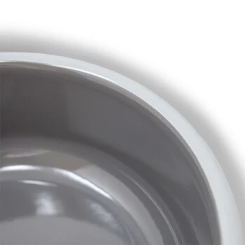 Lills Emaillenapf "Nele" - S - 6,5 Cm Grau 4 Lills Emaillenapf "Nele" - S - 6,5 Cm Grau – Bild 2