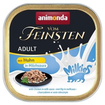 Animonda Vom Feinsten Adult Milkies 32x100g Huhn, In Milchsauce 3 Animonda Vom Feinsten Adult Milkies 32x100g Huhn, In Milchsauce