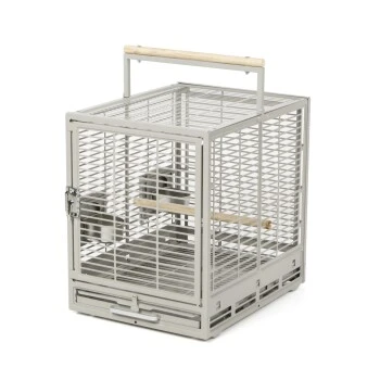 Montana Cages Transportkäfig Evo Hellgrau 3 Montana Cages Transportkäfig Evo Hellgrau