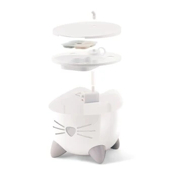 Catit Pixi Fountain Trinkbrunnen Weiß 8 Catit Pixi Fountain Trinkbrunnen Weiß – Bild 6