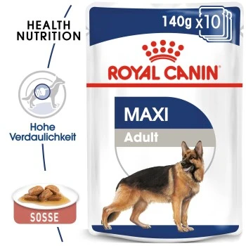 ROYAL CANIN Maxi Adult 10x140g 3 ROYAL CANIN Maxi Adult 10x140g