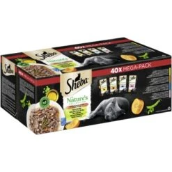 Sheba Mega-Pack Nature's Collection In Sauce Feine Vielfalt 40 X 85g