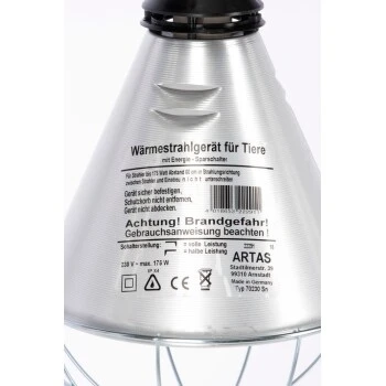 Kerbl Infrarot-Wärmestrahler, Alu 5m 7 Kerbl Infrarot-Wärmestrahler, Alu 5m – Bild 5