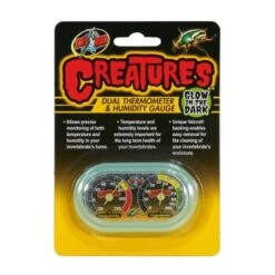 ZooMed Zoo Med Creatures Dual Thermometer And Humidity