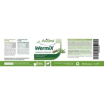 Aniforte WermiX Kapseln Für Hunde (50 Stk.) 5 Aniforte WermiX Kapseln Für Hunde (50 Stk.) – Bild 3