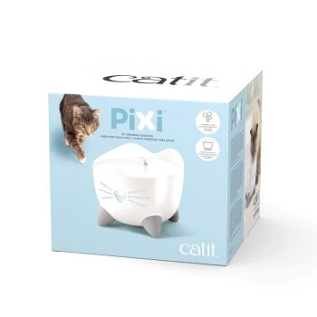 Catit Pixi Fountain Trinkbrunnen Weiß 4 Catit Pixi Fountain Trinkbrunnen Weiß – Bild 2