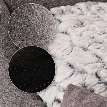 Lionto Hundebett Mit Wendekissen Meliert Grau S 8 Lionto Hundebett Mit Wendekissen Meliert Grau S – Bild 6