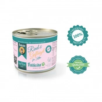 Fellicita Mixpaket Nr. 7 Für Kitten 6x 200g 4 Fellicita Mixpaket Nr. 7 Für Kitten 6x 200g – Bild 2