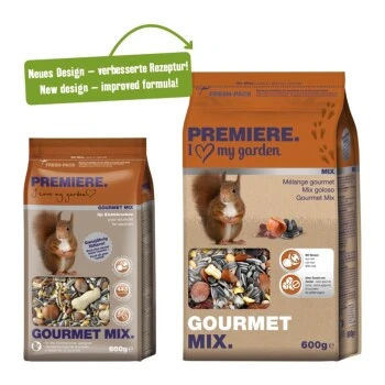 AniOne Eichhörnchen Futterspender Mit PREMIERE Eichhörnchenfutter Gourmet Mix 600g 4 AniOne Eichhörnchen Futterspender Mit PREMIERE Eichhörnchenfutter Gourmet Mix 600g – Bild 2