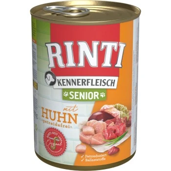 RINTI Kennerfleisch Senior 12x400g Huhn 3 RINTI Kennerfleisch Senior 12x400g Huhn