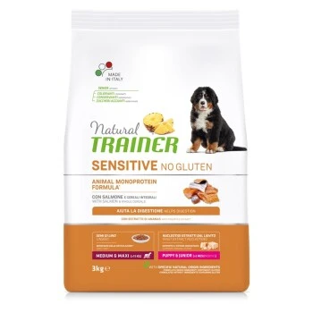Natural Trainer Sensitive No Gluten Lachs 3 Kg 3 Natural Trainer Sensitive No Gluten Lachs 3 Kg