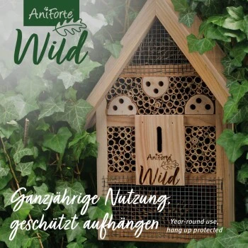 Aniforte Wild Insektenhotel Mit Lockstoff 4 Aniforte Wild Insektenhotel Mit Lockstoff – Bild 2