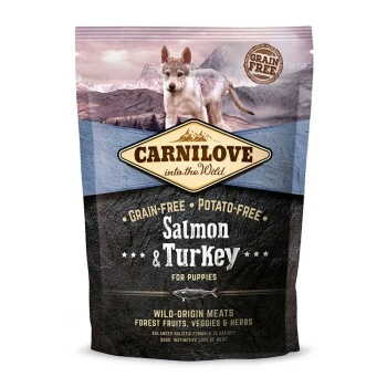 Carnilove Salmon & Turkey Puppy 1,5kg 3 Carnilove Salmon & Turkey Puppy 1,5kg