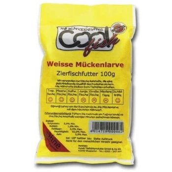 Cool Fish Weiße Mückenlarve 15x100 G 3 Cool Fish Weiße Mückenlarve 15x100 G