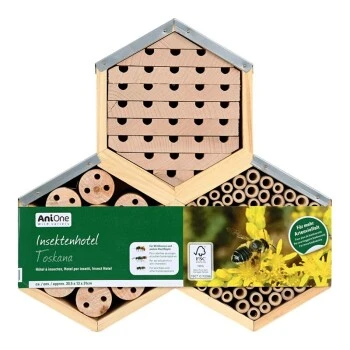 AniOne Insektenhotel Wabe 4 AniOne Insektenhotel Wabe – Bild 2