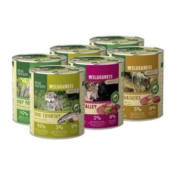REAL NATURE WILDERNESS Adult Mixpaket 6x800g Mixpaket 1 3 REAL NATURE WILDERNESS Adult Mixpaket 6x800g Mixpaket 1