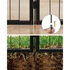 FEANDREA L Hundezaun 8 Platten Schwarz Schwarz 1,6 M, 1,6 M, 60 Cm 12 FEANDREA L Hundezaun 8 Platten Schwarz Schwarz 1,6 M, 1,6 M, 60 Cm -Tierbedarfs Rabatt Geschäft 98cb85f4dae3237153060ae5a7986d45ca8aa7af 1500921 de DE 5d574e8d4e49ee98f0c5b6342dd79c17caedda798sQTYc