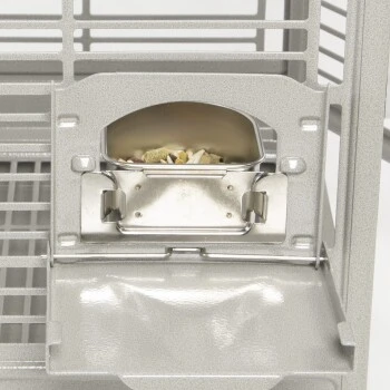 Montana Cages Transportkäfig Evo Hellgrau 5 Montana Cages Transportkäfig Evo Hellgrau – Bild 3