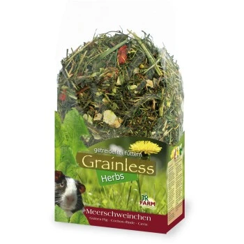 JR Farm Grainless Herbs Meerschweinchen 5kg 3 JR Farm Grainless Herbs Meerschweinchen 5kg