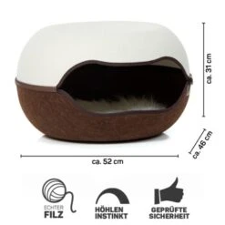 Canadian Cat Company Filz Katzennest 2.0 Weiß -Tierbedarfs Rabatt Geschäft a92e79a6565c50f37bc435bd198c7f82e59b1d32 1412670 de DE 5965926908f899951e9568f9c66ae452daa472ddkNrUrB