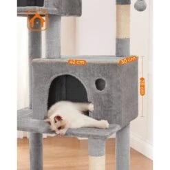 FEANDREA Katzenbaum XXL 199cm Hellgrau Hellgrau -Tierbedarfs Rabatt Geschäft aa02009355ca6d19cfe05f416c589b0b6641932e 1483581 de DE f0fd80e8ce945b55b04e07b433b0b1fb7ae95946lvzOX3