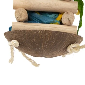 HappyBird Versteckspielzeug Foraging Hut 4 HappyBird Versteckspielzeug Foraging Hut – Bild 2