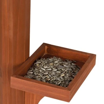 Trixie Futterhaus Natura Mit Ständer 5 Trixie Futterhaus Natura Mit Ständer – Bild 3