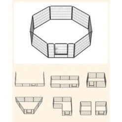 FEANDREA L Hundezaun 8 Platten Schwarz Schwarz 1,6 M, 1,6 M, 60 Cm 14 FEANDREA L Hundezaun 8 Platten Schwarz Schwarz 1,6 M, 1,6 M, 60 Cm -Tierbedarfs Rabatt Geschäft b23b278b69fecf8a66a13109adddec767e797baa 1500921 de DE 979714d5ae62bcc756681c3be5581a60fafc76b5efi4HF