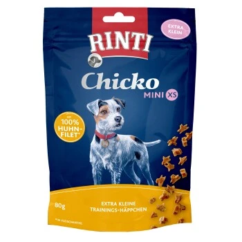 RINTI Chicko Mini XS Huhn 12x80g 3 RINTI Chicko Mini XS Huhn 12x80g