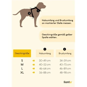 Lionto Hundegeschirr Rot S 6 Lionto Hundegeschirr Rot S – Bild 4