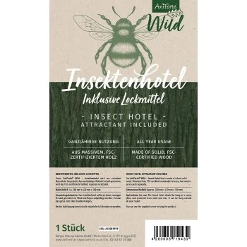Aniforte Wild Insektenhotel Mit Lockstoff 7 Aniforte Wild Insektenhotel Mit Lockstoff – Bild 5