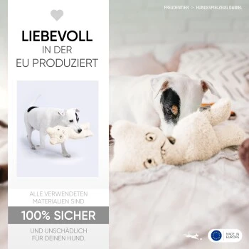 Freudentier Nachhaltiges Hundespielzeug Daniel 7 Freudentier Nachhaltiges Hundespielzeug Daniel – Bild 5