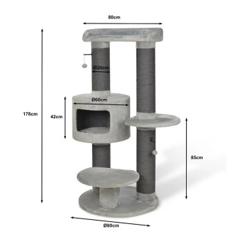 MORE Kratzbaum Henry 4 MORE Kratzbaum Henry – Bild 2