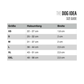 THE DOG IDEA Biothane Halsband Gold Khaki M 4 THE DOG IDEA Biothane Halsband Gold Khaki M – Bild 2