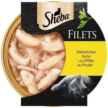 Sheba Filets 16x60g Huhn 4 Sheba Filets 16x60g Huhn – Bild 2