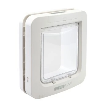 SureFlap Sure Flap Mikrochipgesteuerte Haustierklappe Weiß 3 SureFlap Sure Flap Mikrochipgesteuerte Haustierklappe Weiß