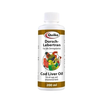 Quiko Dorsch-Lebertran 200 Ml: Vitaminreiches Ergänzungsfuttermittel Für Ziervögel 3 Quiko Dorsch-Lebertran 200 Ml: Vitaminreiches Ergänzungsfuttermittel Für Ziervögel