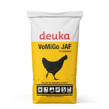 Deuka VoMiGo JAF 25 Kg - Junghennen-Alleinfutter - Bekämpft Befall Von Roter Vogelmilbe 3 Deuka VoMiGo JAF 25 Kg - Junghennen-Alleinfutter - Bekämpft Befall Von Roter Vogelmilbe