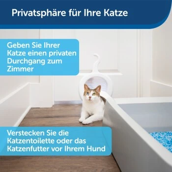 PetSafe Katzentunnel Für Zimmertüren, Weiß 5 PetSafe Katzentunnel Für Zimmertüren, Weiß – Bild 3
