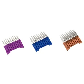 Moser Edelstahl Aufschiebekamm-Set 3 Moser Edelstahl Aufschiebekamm-Set