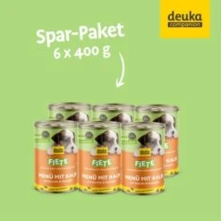 Fiete Junior Menü Mit Kalb, Karotte Und Kartoffel Deutsches Premium-Nassfutter 6x400g Dose -Tierbedarfs Rabatt Geschäft f54ecd23f578e6957899fcb5c7da08af57d432d3 1498592 de DE 9c833adccead9a42376ca1ebbd4d6a30ebfbcafbV2GRLn